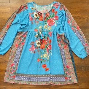 Umgee dress/tunic (no tags) size 1X